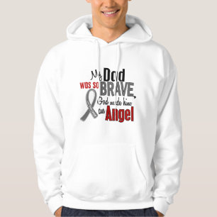 Veste À Capuche Mon papa est un cancer du cerveau de l'ange 1