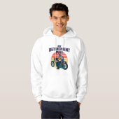 Veste À Capuche Mon plan de retraite moto (Devant entier)