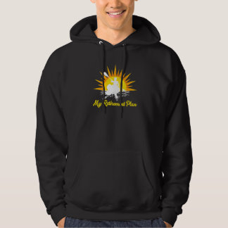 Veste À Capuche Mon Plan De Retraite Rétro Coucher De Soleil Kayak