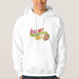 Veste À Capuche Mon T-Shirt Rétro Boule de Disco de l'Ère de Noël