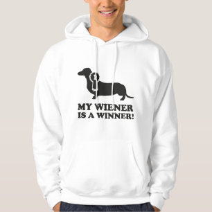 Veste À Capuche Mon Wiener est un gagnant !
