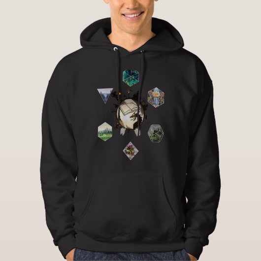 Veste À Capuche Mondes De Dés Rpg (Devant)