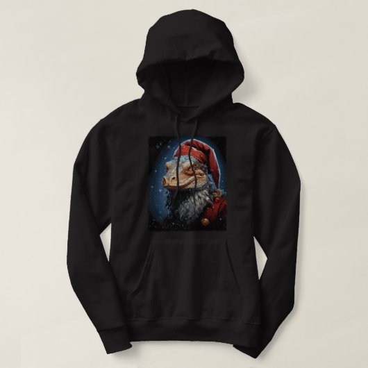 Veste À Capuche Moniteur Lizard Noël (Design devant)