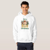 Veste À Capuche Monkey Christmas (Devant entier)