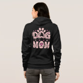 Veste À Capuche Monogramme minimale MAMAN CHIEN (Dos entier)