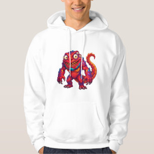 Veste À Capuche Monstre de bonbons néon