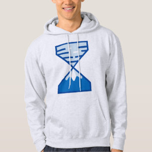 Veste À Capuche Montagne de la Nature Moderne Bleue en forme de Sa