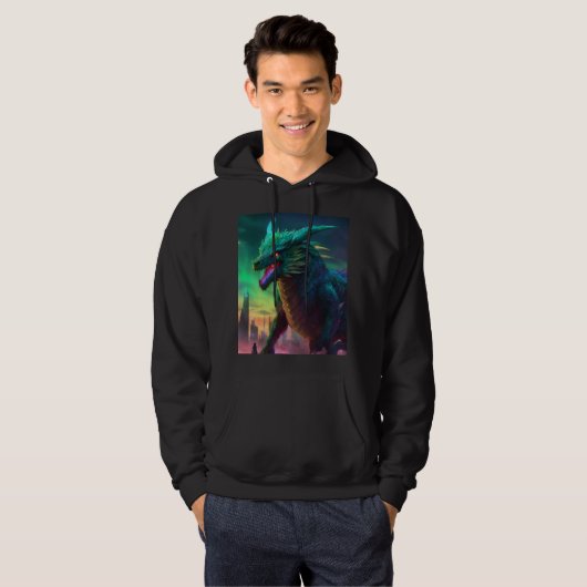 Veste À Capuche "Montée du dragon" (Devant entier)