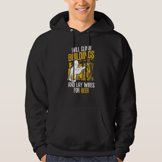 Veste À Capuche Montera Sur Les Bâtiments Pour Bière Construction (Devant)