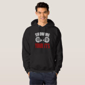 Veste À Capuche Montre Tes TT Drôle (Devant entier)