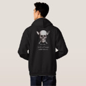 Veste À Capuche Mords Moi (Dos entier)