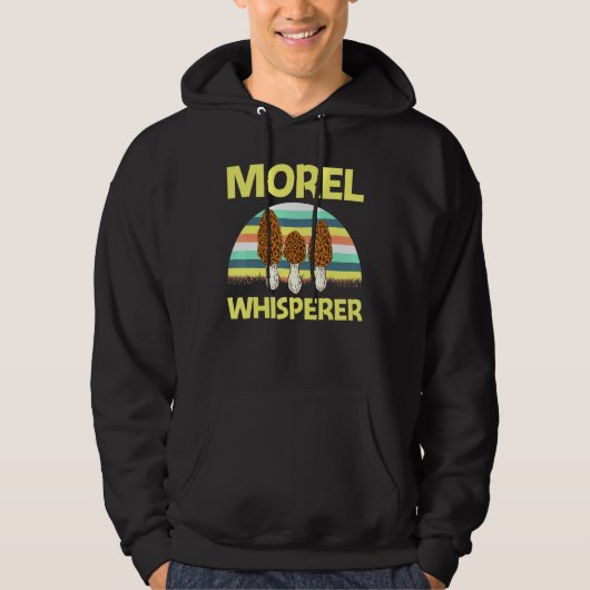 Veste À Capuche Morel Pour Hommes Femmes Morel Champignons Chasseu (Devant)