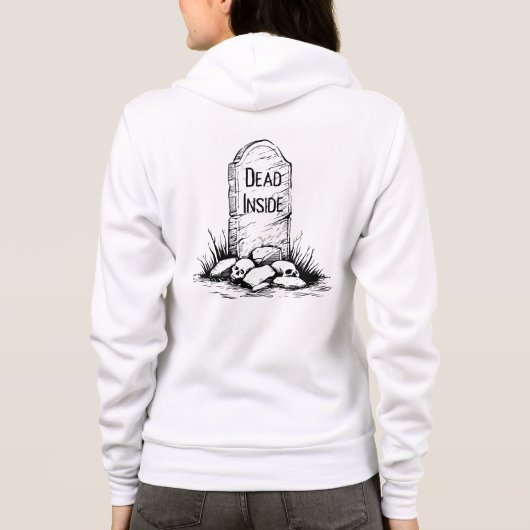 Veste À Capuche Mort à l'intérieur (Dos)