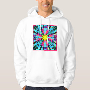 Veste À Capuche Motif Abstrait coloré