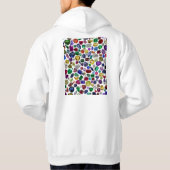 Veste À Capuche Motif coloré Gemstone & Diamond (Dos)
