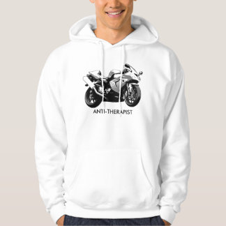 VESTE À CAPUCHE MOTO ANTI-THERAPIST