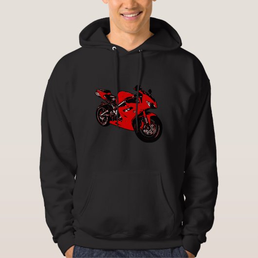 Veste À Capuche Motorcycle (Devant)