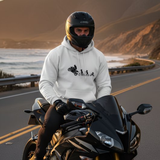 Veste À Capuche Motorcycle Life Evolution Hoodie