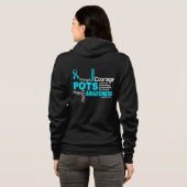 Veste À Capuche Mots...POTS (Dos entier)