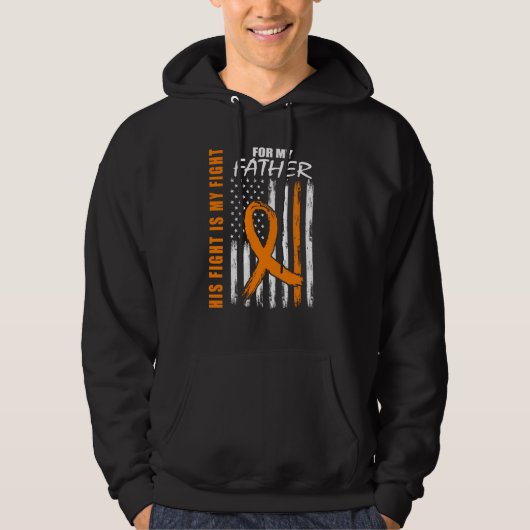 Veste À Capuche MS Family Fight Father Dad Multiple Sclerosis Amer (Devant)