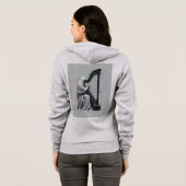 Veste À Capuche Musique abstraite (Dos entier)