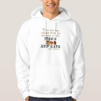 Veste À Capuche Musique et chats
