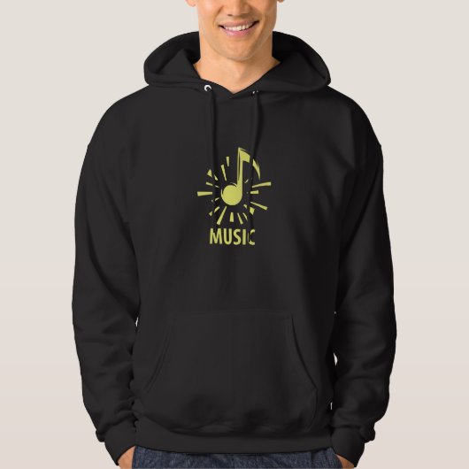 Veste À Capuche Musique Nouveau (Devant)