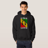 Veste À Capuche Musique reggae (Devant entier)