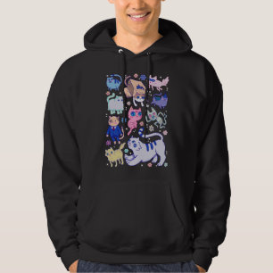 Veste À Capuche Musique Retro Aventure Temps Drôle Graphisme Cadea