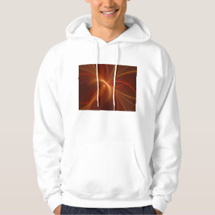 Veste À Capuche Mystique Abstrait Fractal Art Moderne Couleurs cha