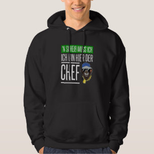 Veste À Capuche N Scheis Muss Ich Chef Vorgesetzter Vorarbeiter