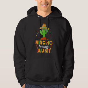 Veste À Capuche Nacho Moyenne Tante Cactus Sombrero Tante Cinco De