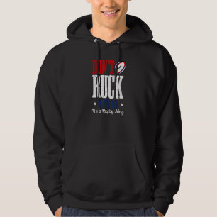 Veste À Capuche N'aie pas la chance de me rugby