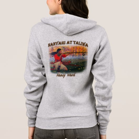 Veste À Capuche Nanyahi et la légende de Nancy Ward (Dos)