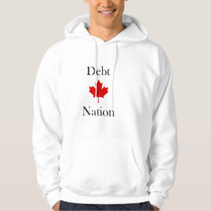 Veste À Capuche Nation Feuille d'érable du Canada Couleur claire