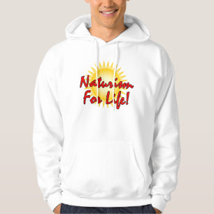Veste À Capuche Naturiste - naturisme Pour la vie