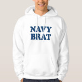 VESTE À CAPUCHE NAVY BRAT (Devant)