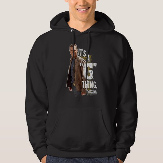 Veste À Capuche Ncis Los Angeles G Thing (Devant)
