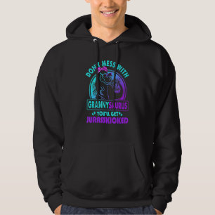 Veste À Capuche Ne Manquez Pas Grannysaurus Vous Obtiendrez Jurass