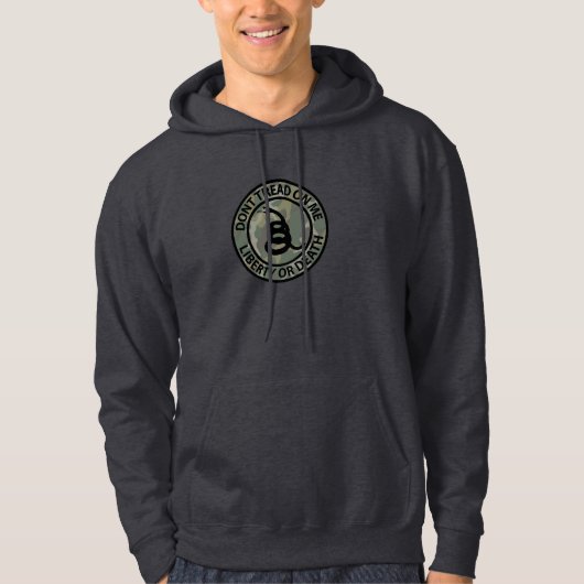 Veste À Capuche Ne marchez pas sur moi (Devant)