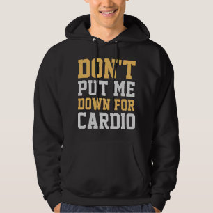Veste À Capuche Ne me mets pas à terre pour Cardio