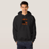 Veste À Capuche Ne m'oblige pas à utiliser mon entraîneur de chien (Devant entier)