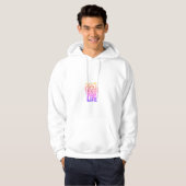 Veste À Capuche ne perds pas ton temps (Devant entier)