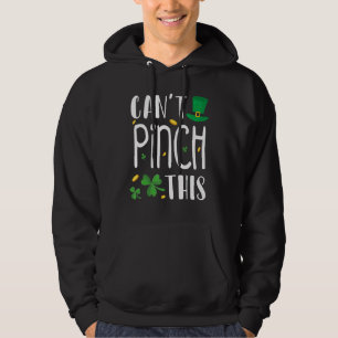 Veste À Capuche Ne peut pas pincer cette Saint Patrick's Day drôle