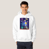 VESTE À CAPUCHE NÉ POUR ORBITER (Devant entier)