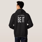 Veste À Capuche Ne rêvez pas que ça soit (Dos entier)