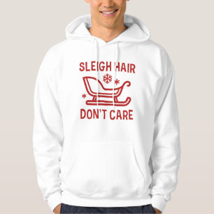 Veste À Capuche Ne vous souciez pas des cheveux cousus