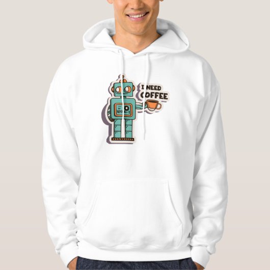 Veste À Capuche Nécessité du matin (Devant)