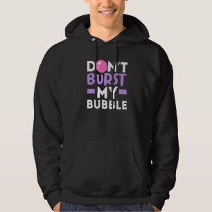 Veste À Capuche N'éclatez pas ma bulle gomme à mâcher gomme nourri