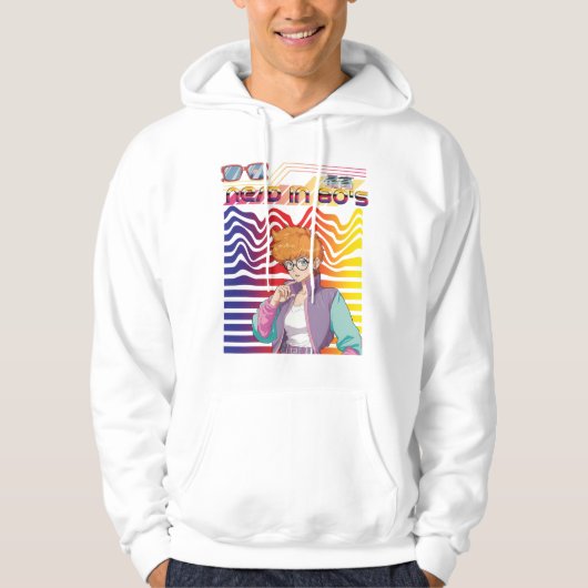VESTE À CAPUCHE NEO NERD (Devant)